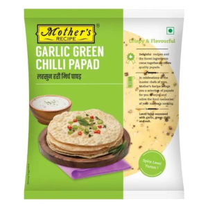 Papad - Garlic Green Chilli